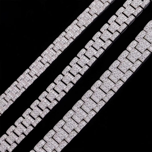 Rolex Moissanite Bracelet