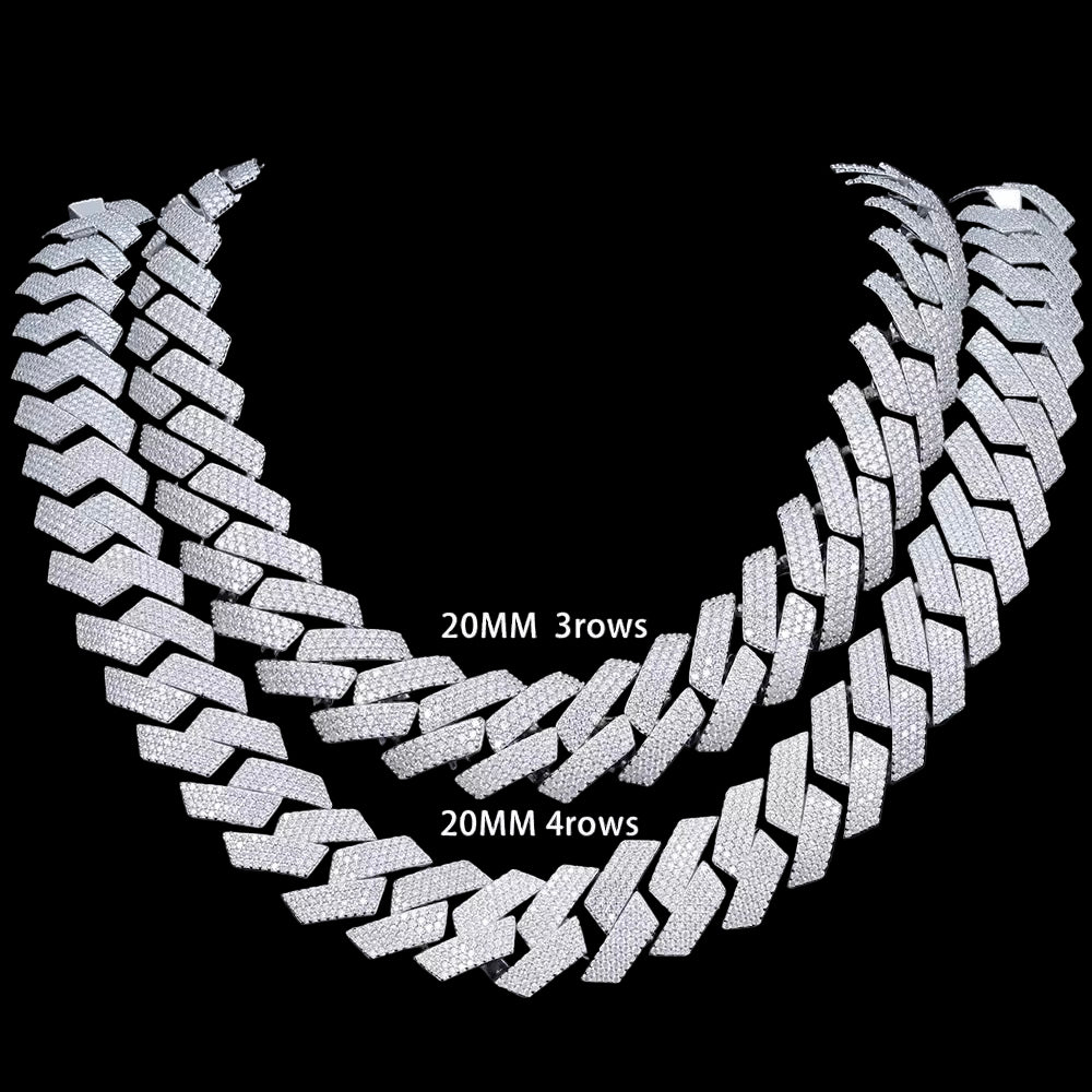 Big boy Moissanite Cuban Link Chain