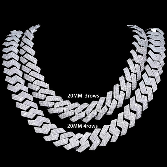 Big boy Moissanite Cuban Link Chain