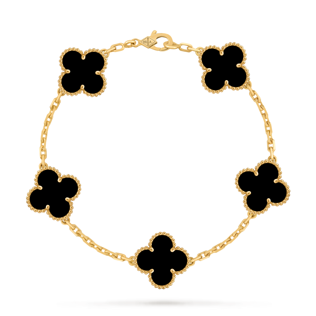 18k Van Cleef Inspired Bracelets
