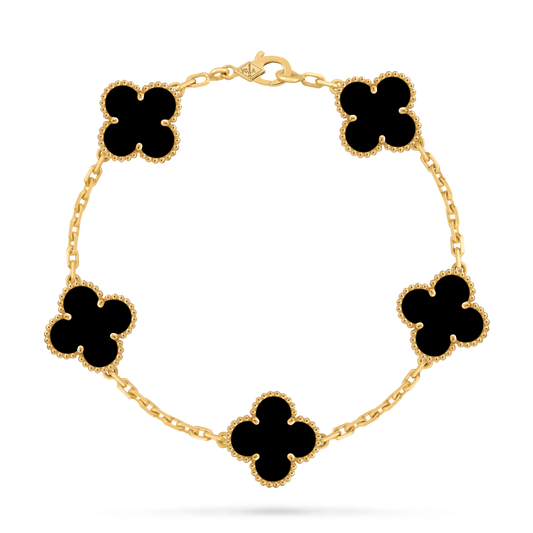 18k Van Cleef Inspired Bracelets