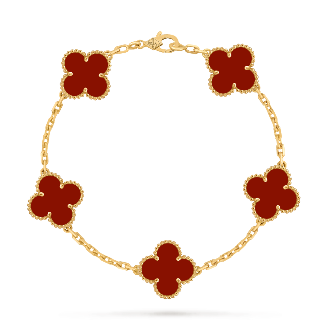 18k Van Cleef Inspired Bracelets