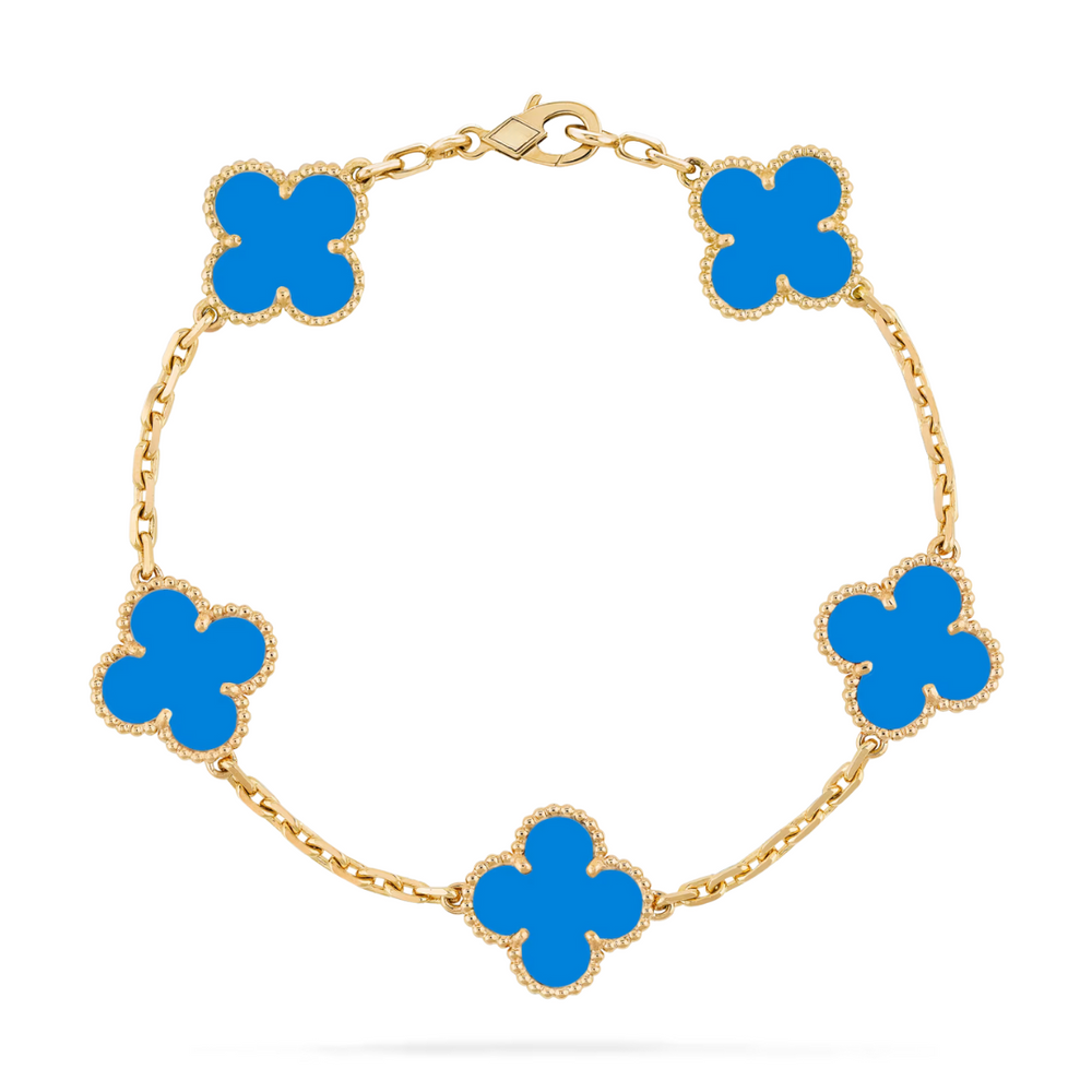 18k Van Cleef Inspired Bracelets
