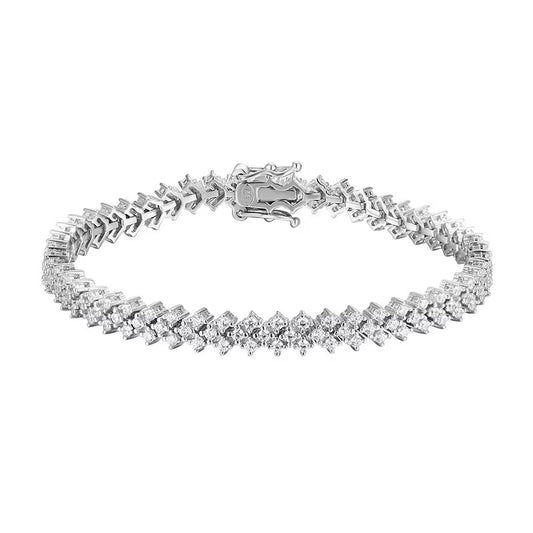 Moissanite Square Bracelet