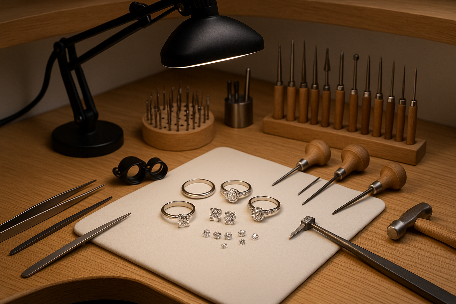 diamond setting table 