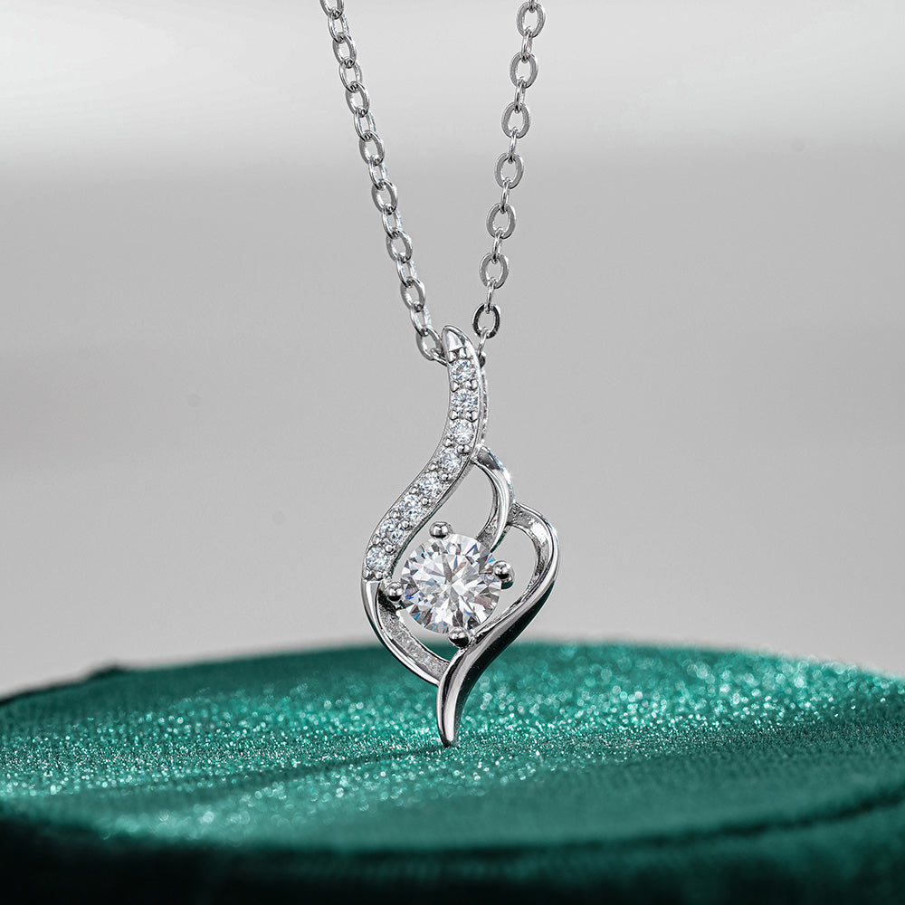 Silver Moissanite